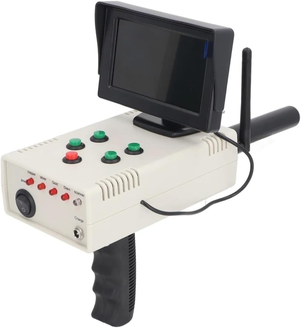 Metal Detector Metal Detector 1000m Range 20m Depth Colorful Screen Color Night Vision Underground Metal Detection Scanner,for Treasure Finder