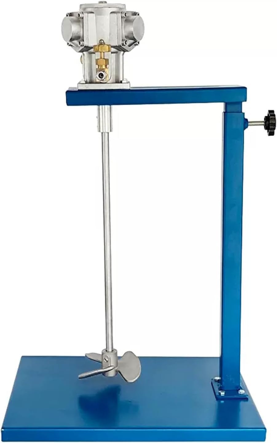 1/8HP Lifting Pneumatic Mixer, IBC Air Agitator, Pole Length 40CM, Air Mix Paint Stirring Machine, for Paints, Coatings, Glues, Inks, Food, Silicone Oil, Chemical Materials(