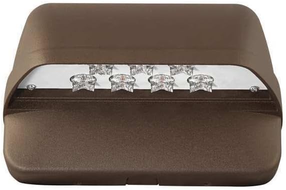 LED Wall Pack,17W,1600 lm,5-1/4