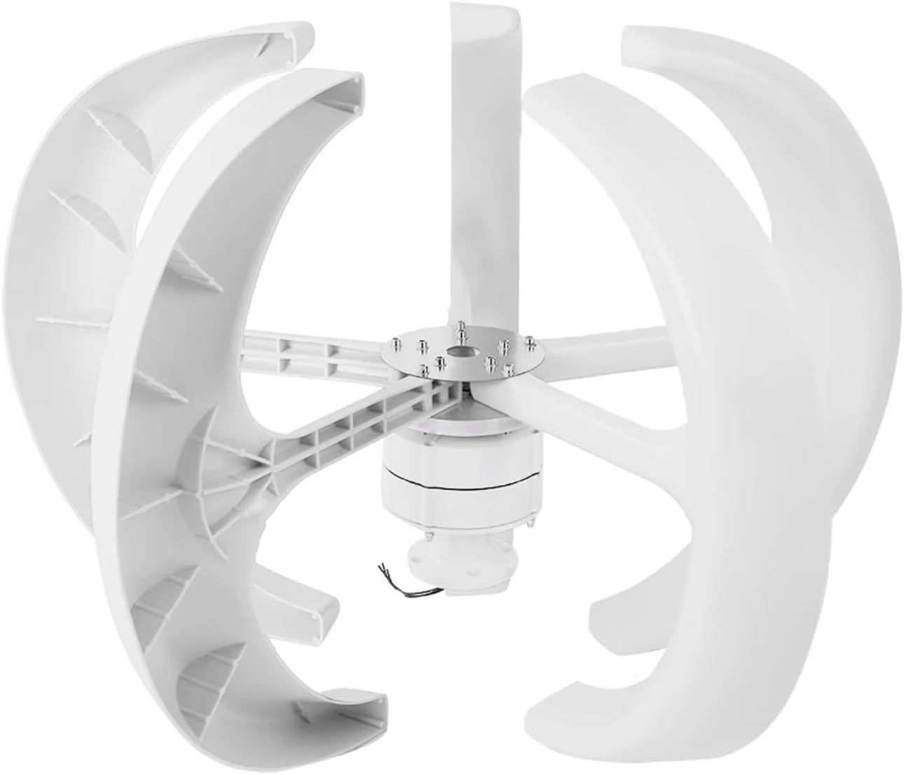 Wind Generator, High Efficiency 100W DC12V Wind Vertical Structure Stable Generator Kit Easy Install Electricity Producer Equipment,for Home, Farm, RVs, Boats