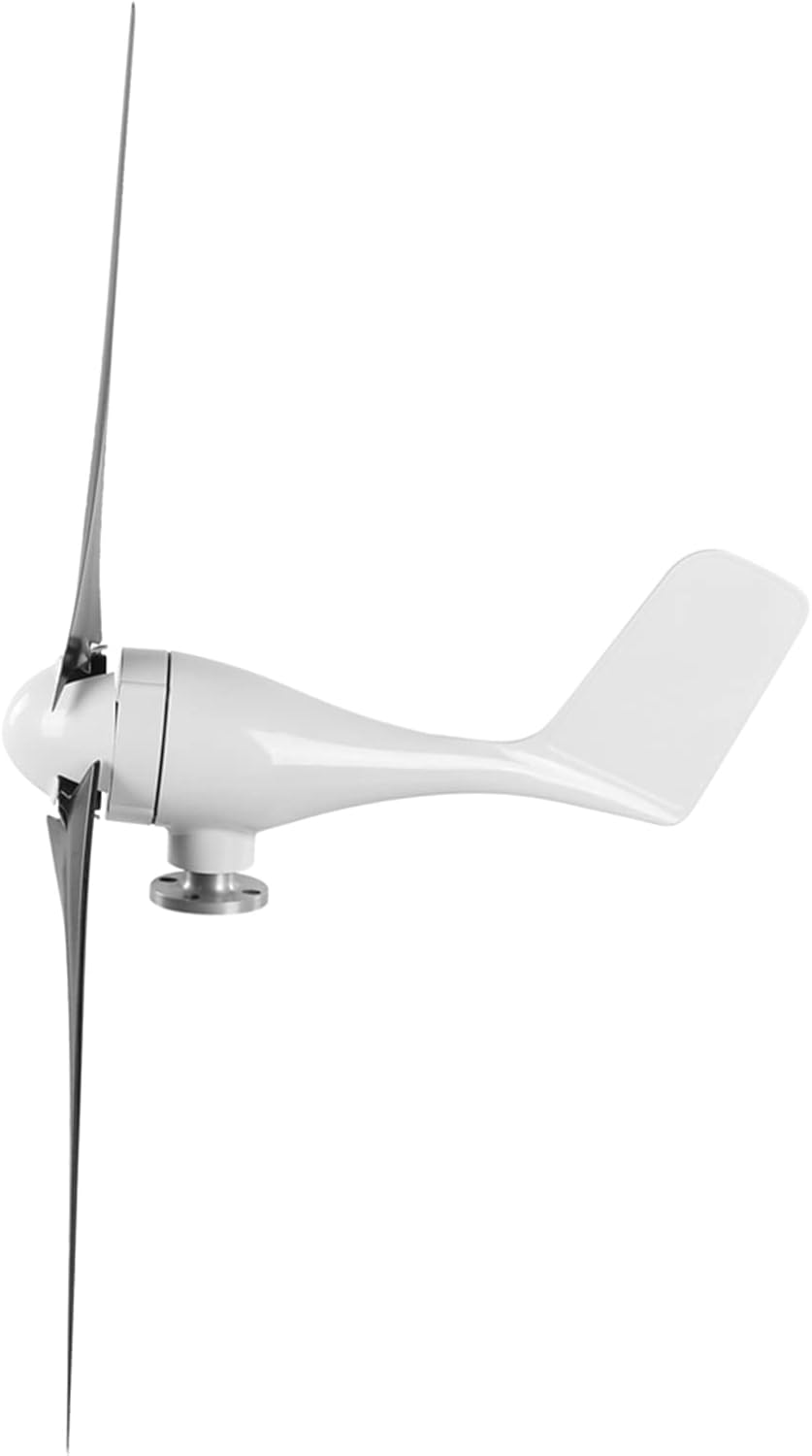 100W Wind Turbines Generator Kit Efficient Aerogenerator Controller Accessory Boats Cabins Terraces Mobile Home (12V)