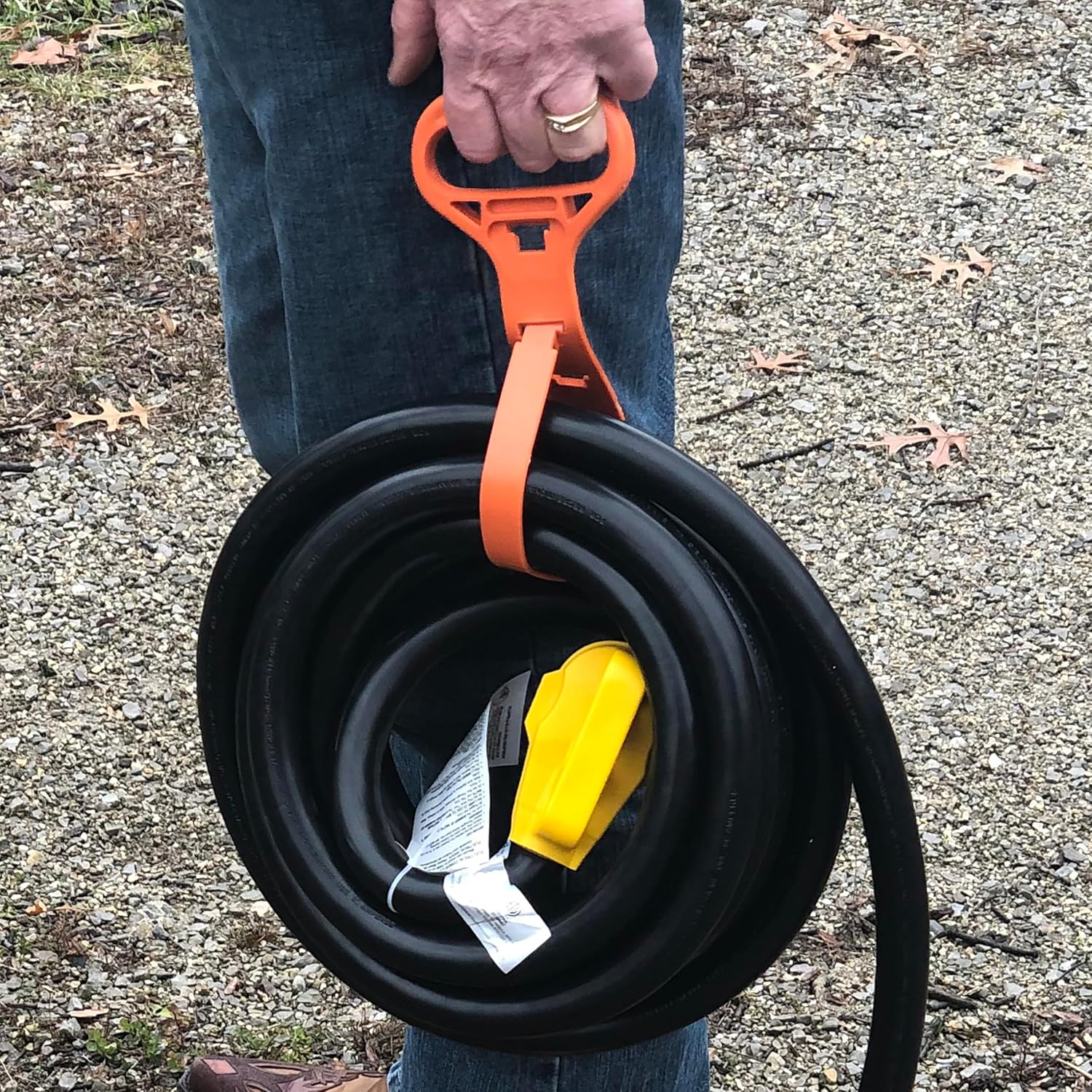 Buffalo Tools PK50: 50 Amp Generator Power Inlet Box with 30 ft. Extension Cord