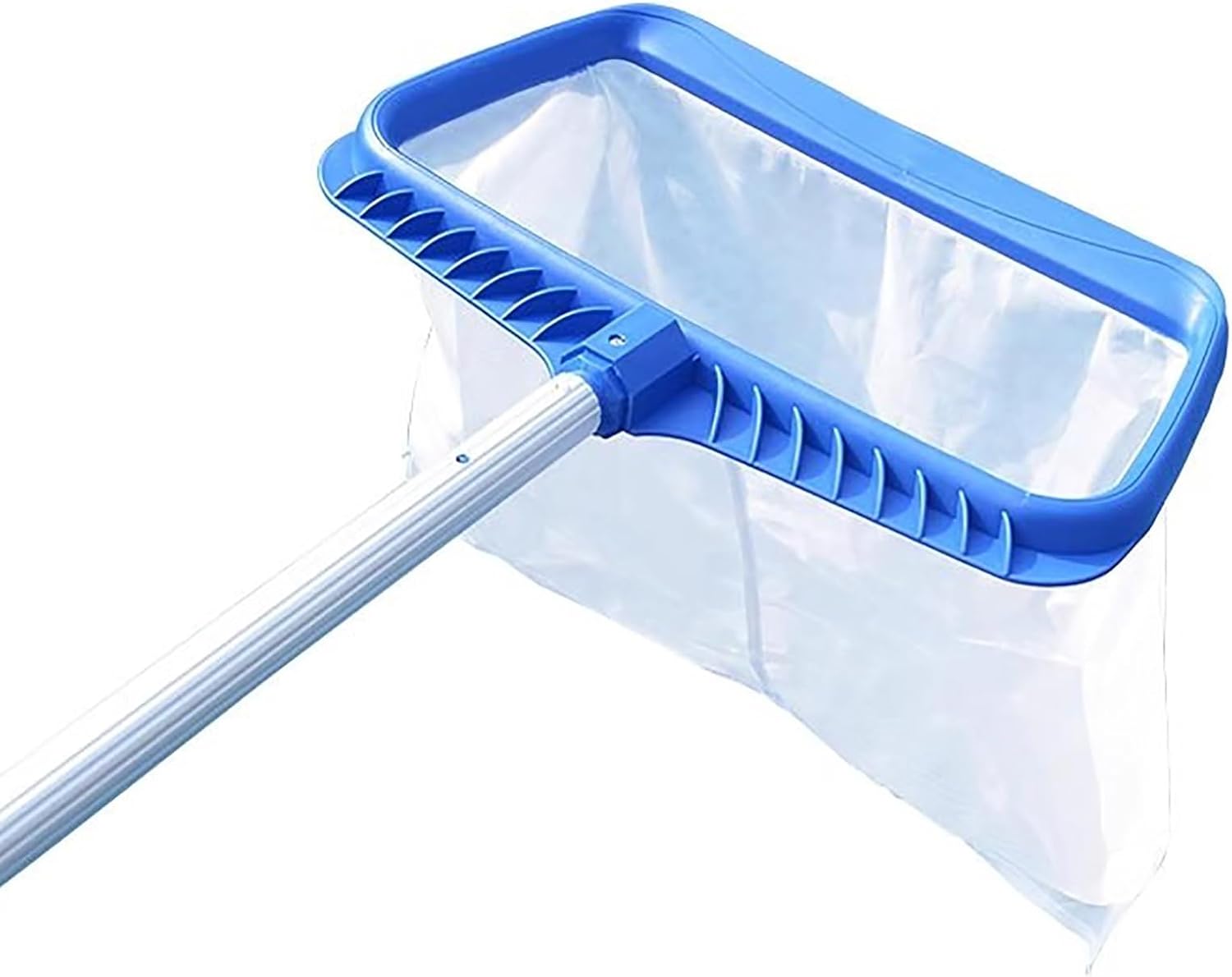 Pool Skimmer Swimming Pool Leaf Skimmer Net, Larger Capacity Pool Nets for Cleaning, Solid Deep Rake Net Easy Scoop Edge,Debris Pickup Removal(Style 1)