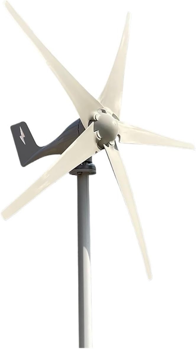 Wind Turbines, Small Wind Turbine Free Energy 2000w 12v 24v 48v 5 Blades Windmills RV Yacht Farm for Home Use(12V)