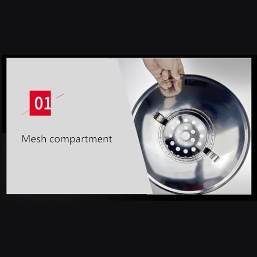 Portable Burn Barrel Incinerator, Small Fire Pit for Yard Waste, Leaves & Paper, Includes Fire Hook & Support - Ideal Outdoor Garbage Burner