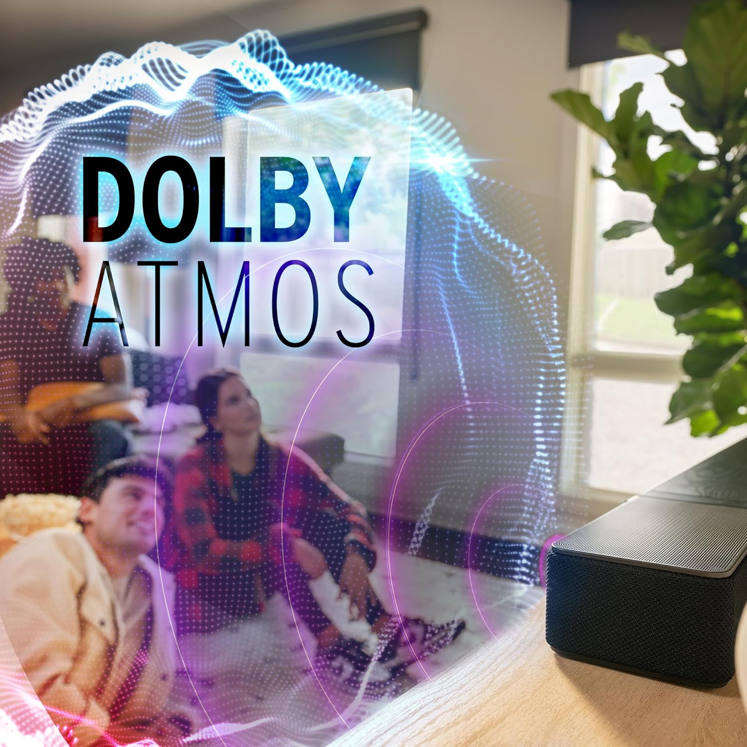 Klipsch Flexus CORE 200 3.1.2 Channel Powered by Onkyo Bluetooth Sound Bar with Dolby Atmos and Custom Tuned Bass - Black