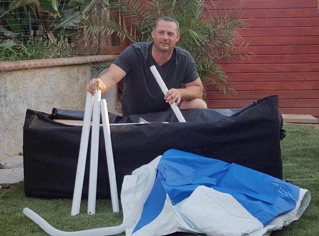 ARC-POWER for Storage Bag Container Case for Intex or Summer Escapes Waves Above Ground Pool