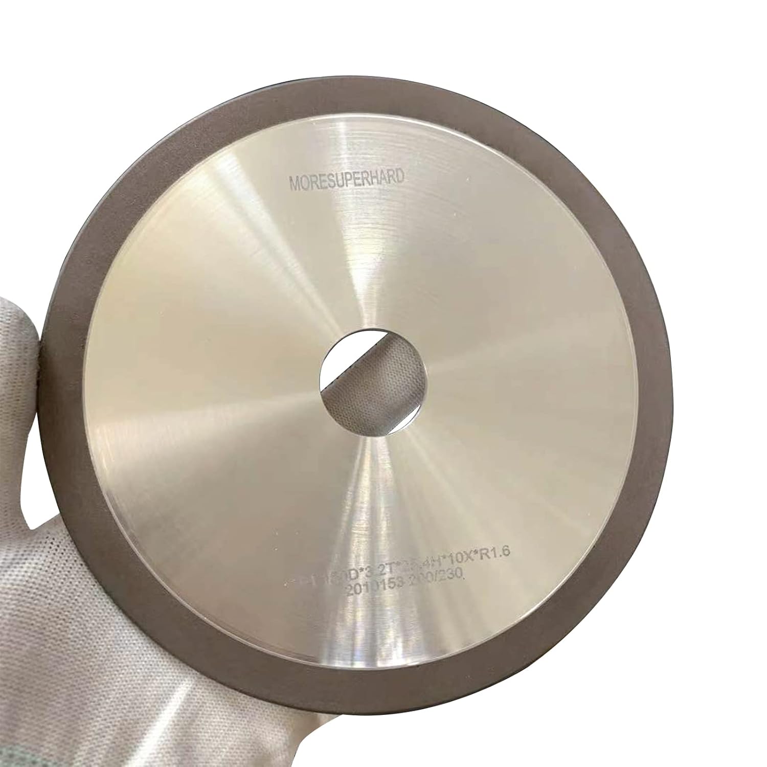 Moao Tools, Diamond 5-3/4'' CBN Chainsaw Sharpening Wheel, 150 Grit, 7/8'' Arbor, 3/16'' Thick(404 Pitch Chains)