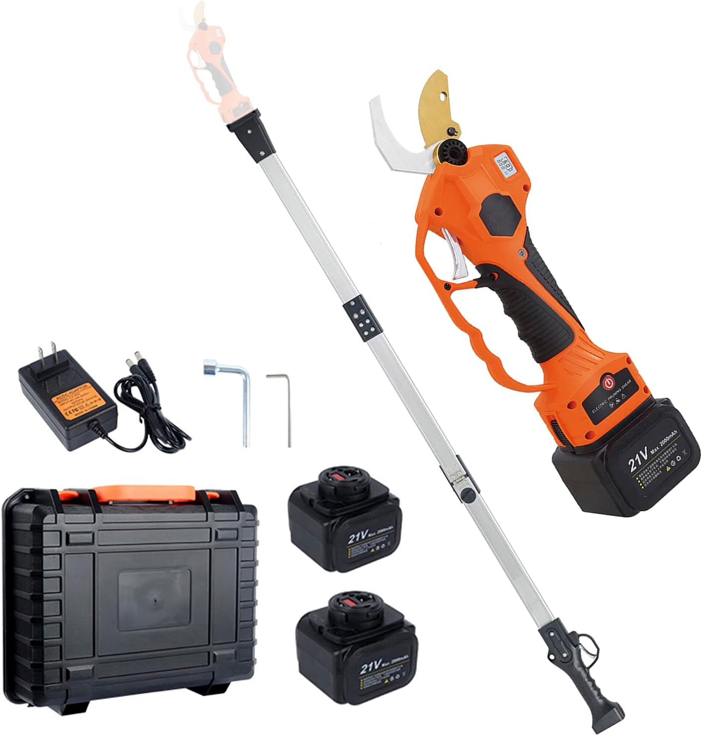 Cordless Electric Pruning Shears with 190cm/75