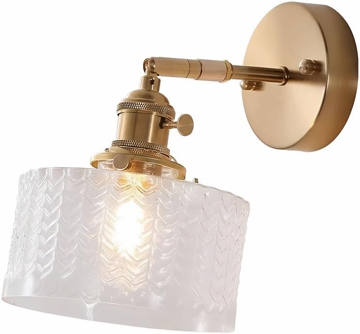 Vintage Wall Sconce Lamp, Japanese Brass Lighting Fixture, Swing Arm LampModern Fixtures Decor for Bedside Bedroom Indoor Doorway