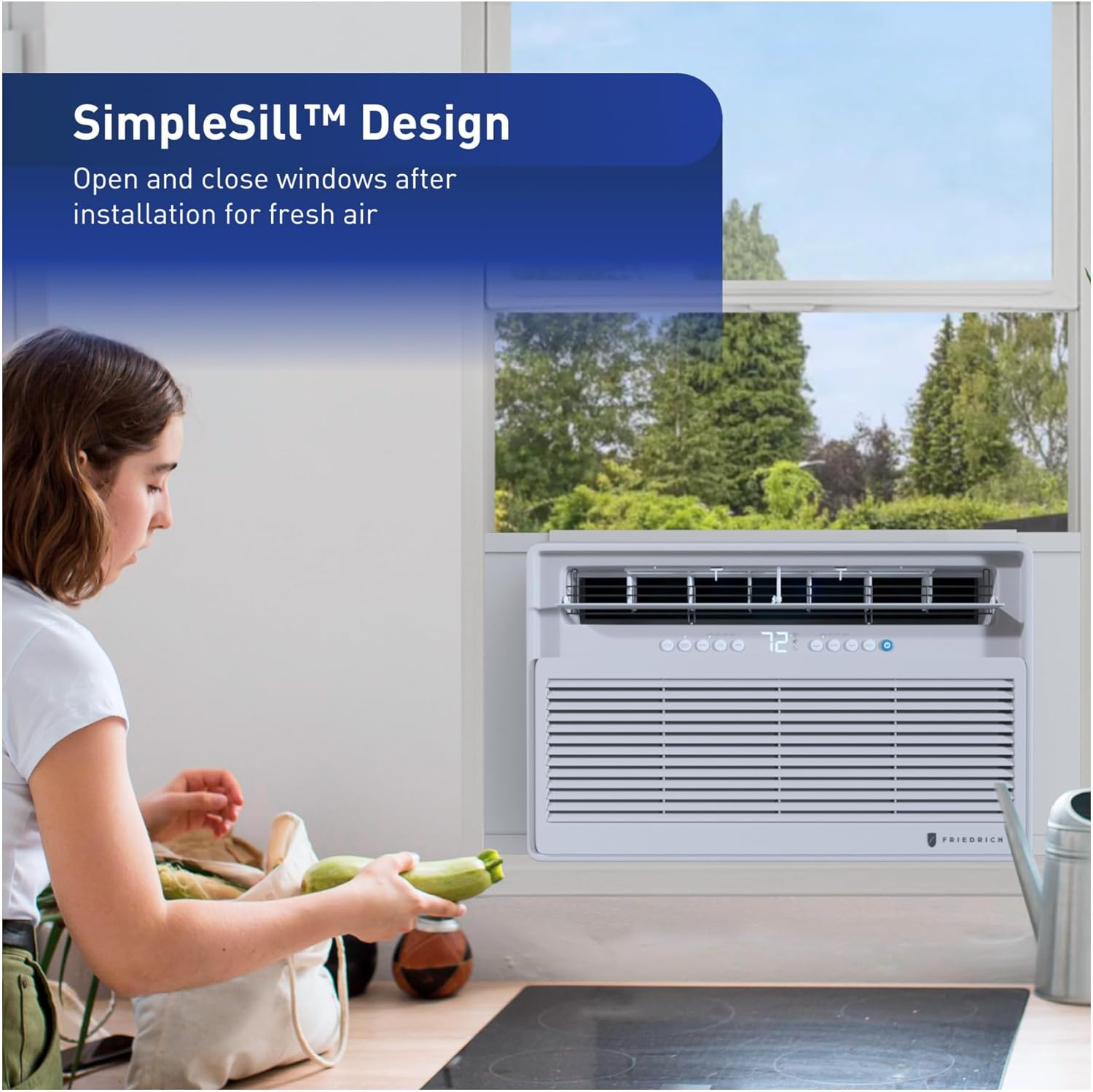 Friedrich Chill Premier Inverter 24,000 BTU 230/208v Cooling Only Window & Wall Unit