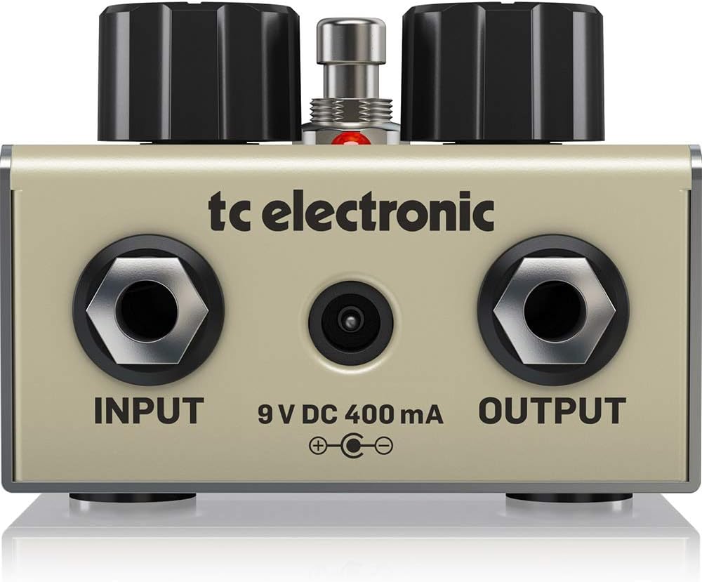 TC Electronic TUBE PILOT OVERDRIVE 12AX7-Equipped Real Tube Overdrive Pedal with Warm and Expressive Sound
