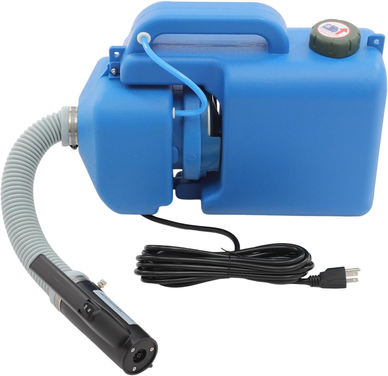 1200W Electric ULV Fogger Machine, 8L(2Gal) Portable Electric Atomizer Ultra Low Volume Sprayer with 16.4ft Cord & Adjustable Nozzle, for Home Indoor Outdoor Garden Lawn Plant Protection, Cleaning