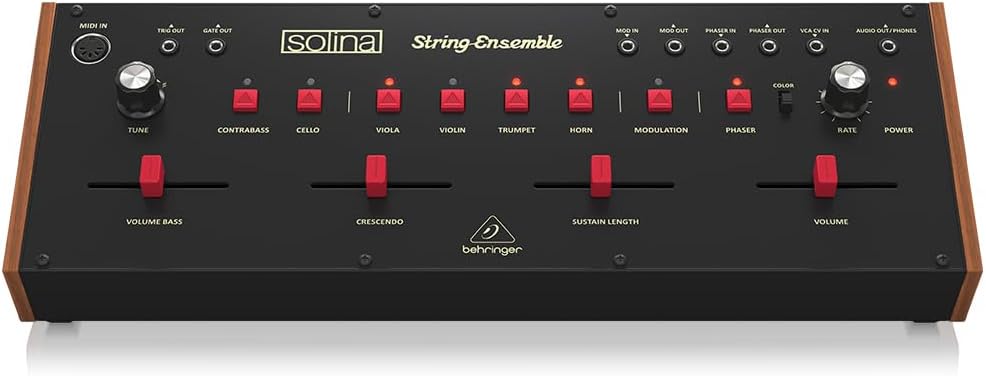 Behringer SOLINA STRING ENSEMBLE Classic Analog String Ensemble Synthesizer with 49-Voice Polyphony, BBD.