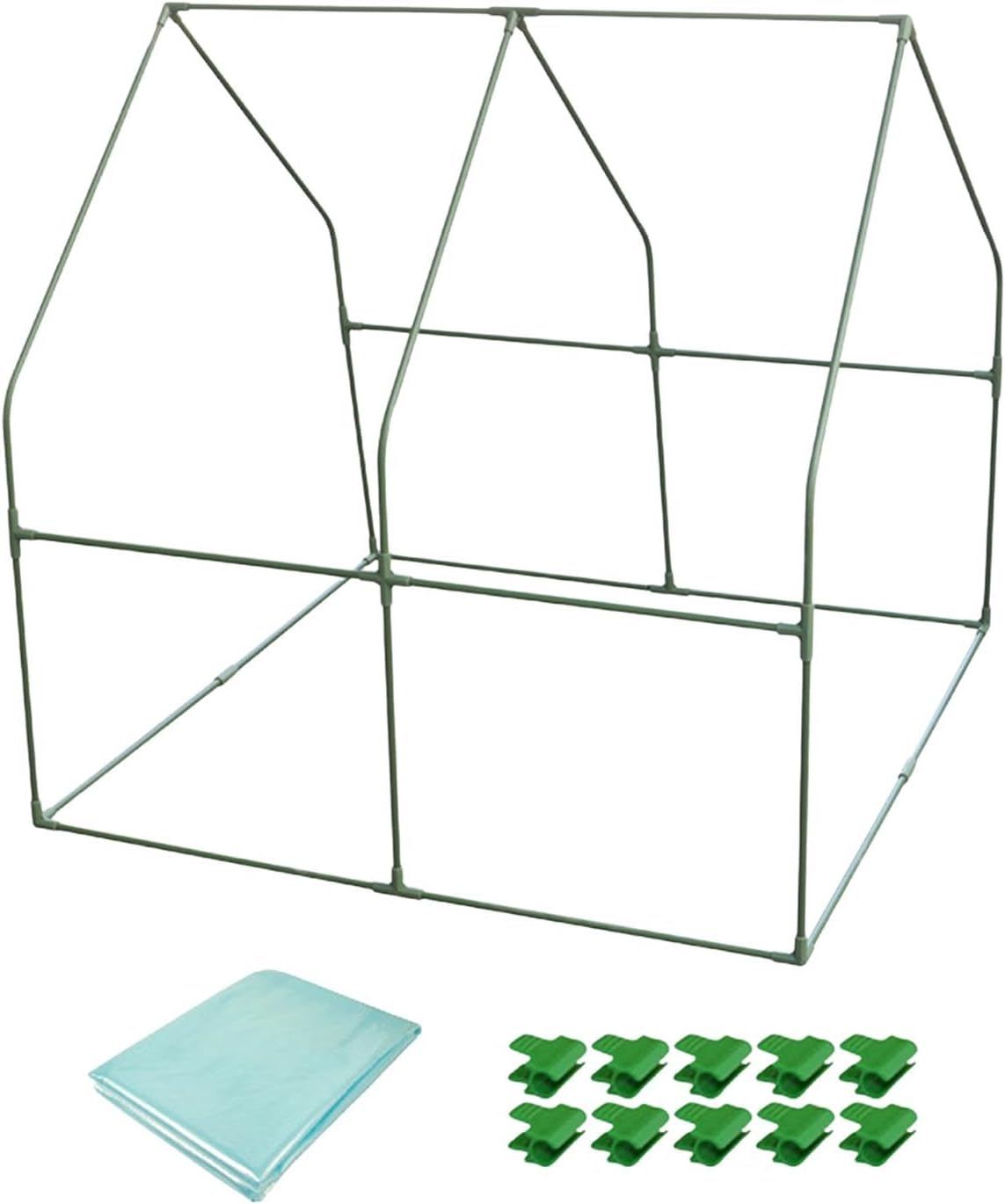 Mini Greenhouse,Garden Greenhouse,Portable Green House,Plant Stand,Plant Hot House for Patio Outdoor Garden Indoor, 100cmx100cm