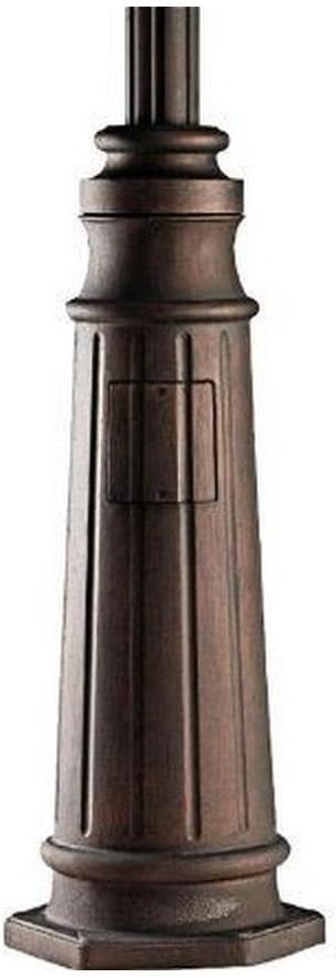Kichler 9542OZ Accessory Outdoor Post, Olde Bronze, 96-Inch