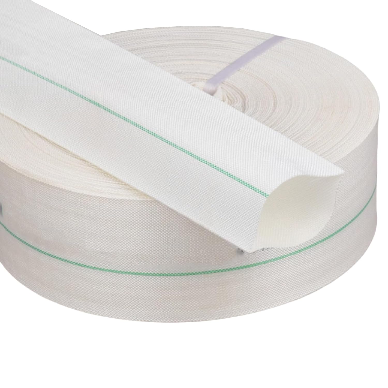 Backwash Hose Heavy Duty Drain Discharge Hose LayFlat Garden Hose with Clamps,Weatherproof Burst Resistant for Water Transfer, Sump Pump, Drain(98.5FT,8in)