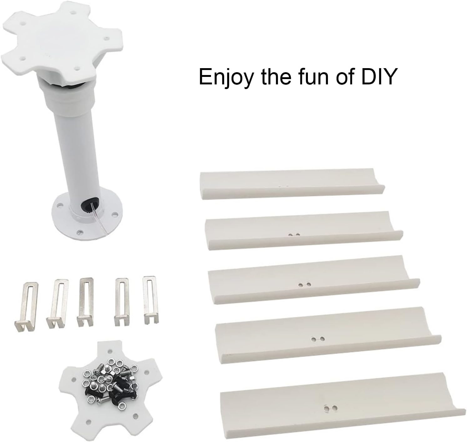 Three-Phase Permanent Magnet Brushless Generator 35W Vertical 5-Blade Wind Turbine Model Portable Low-Speed Outdoor Windmill