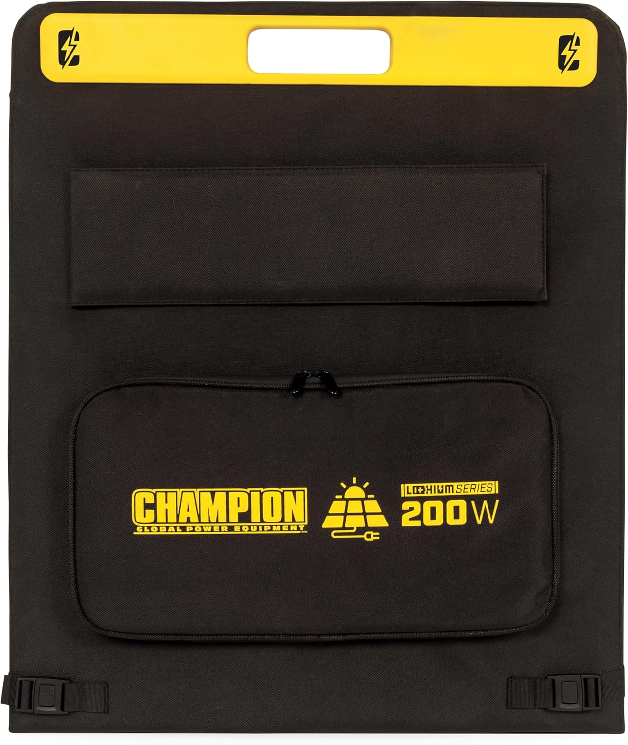 Champion Power Equipment 201247 200-Watt Portable Foldable Solar Panels with Extension Cable and Kickstand