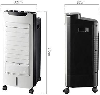 Portable Air Conditioner Fan Air Cooler, Evaporative Portable Small Air Conditioner Misting Humidifier Fan And Bladeless Noiseless Fan, For Office, Dorm, Room(Free Ice Tray)