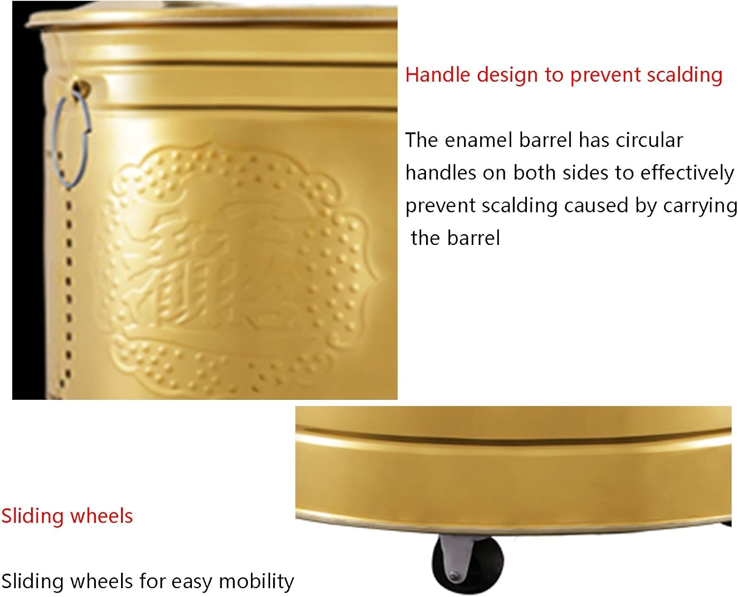 Garden waste incinerator，Stainless Steel Burn Barrel，waste incinerator，Stainless Steel Burn Barrel, Outdoor Fire Pits With anti-scalding handle,burn barrel trash，Fire Pit With liner ，outdoor, park(46.