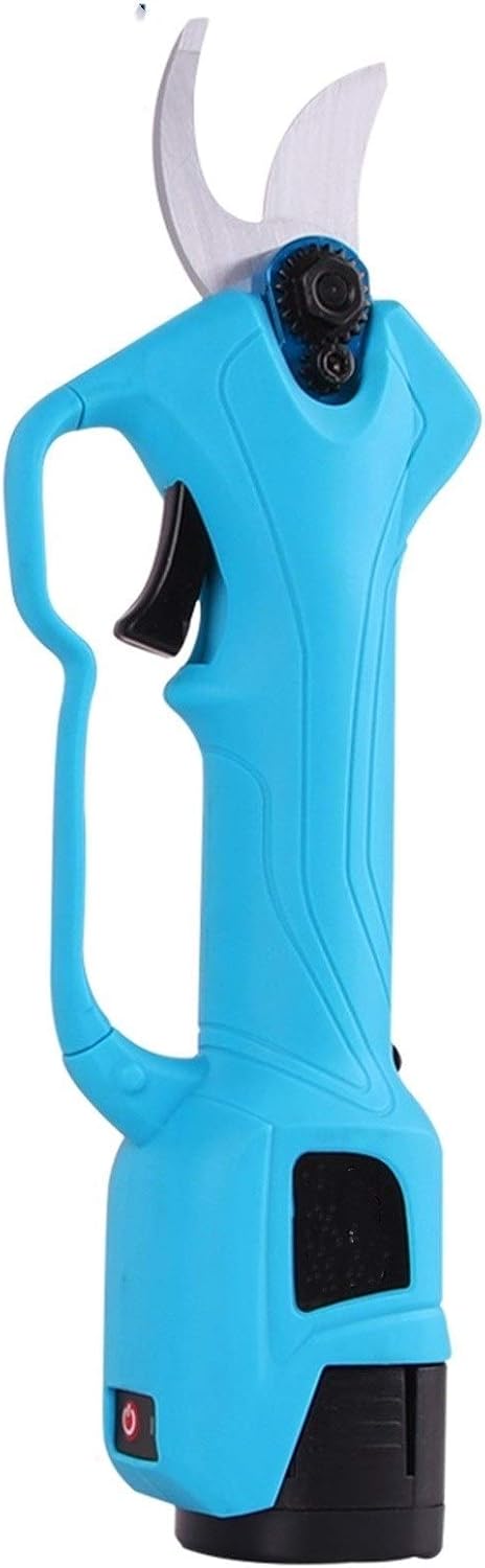 Electric Pruning Scissors Pruning Shears 500W 16.8V Rechargeable Garden Pruner Secateur Branch Cutter Cutting Tool + 2X Battery Garden Or Lawn