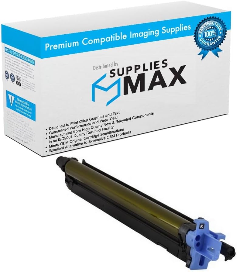 Compatible Replacement for Muratec MFX-C2590/MFX-C3090/MFX-C3690/MFX-C4590/MFX-C5590 Black Drum Unit (120000 Page Yield) (A7U40RD) - Drum Sold Individually