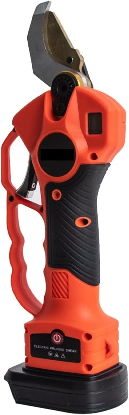 Electric Pruning Shears, 25V 40mm Cordless Electric Pruner Pruning Shear Efficient Fruit Tree Bonsai Pruning Branches Cutter 12 Hours Worktime,Power Chain Saws