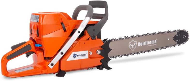93.6cc Holzfforma G395 5.2kw Gasoline Chain Saw Power Head With 20inch .3/8'' Guide Bar and Chain