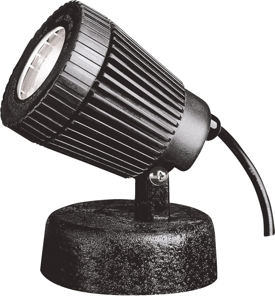 Kichler 15191BK Underwater 1-Light 12V, Black Material (Not Painted)