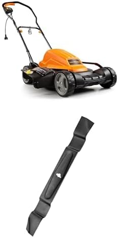 Bundle of LawnMaster Electric Lawn Mower 12AMP 19-Inch ME1218X.01 + LawnMaster RMB1018X Replacement Mower Blade Stainless Steel 18-Inch for ME1218X