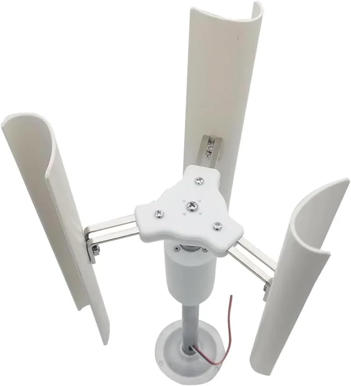 Wind Power DIY Kit 12V Three-Phase Wind Turbine Model DIY Wind Turbine Vertical Axis Wind Turbine Teaching Model Learn About Renewable Energy & Power