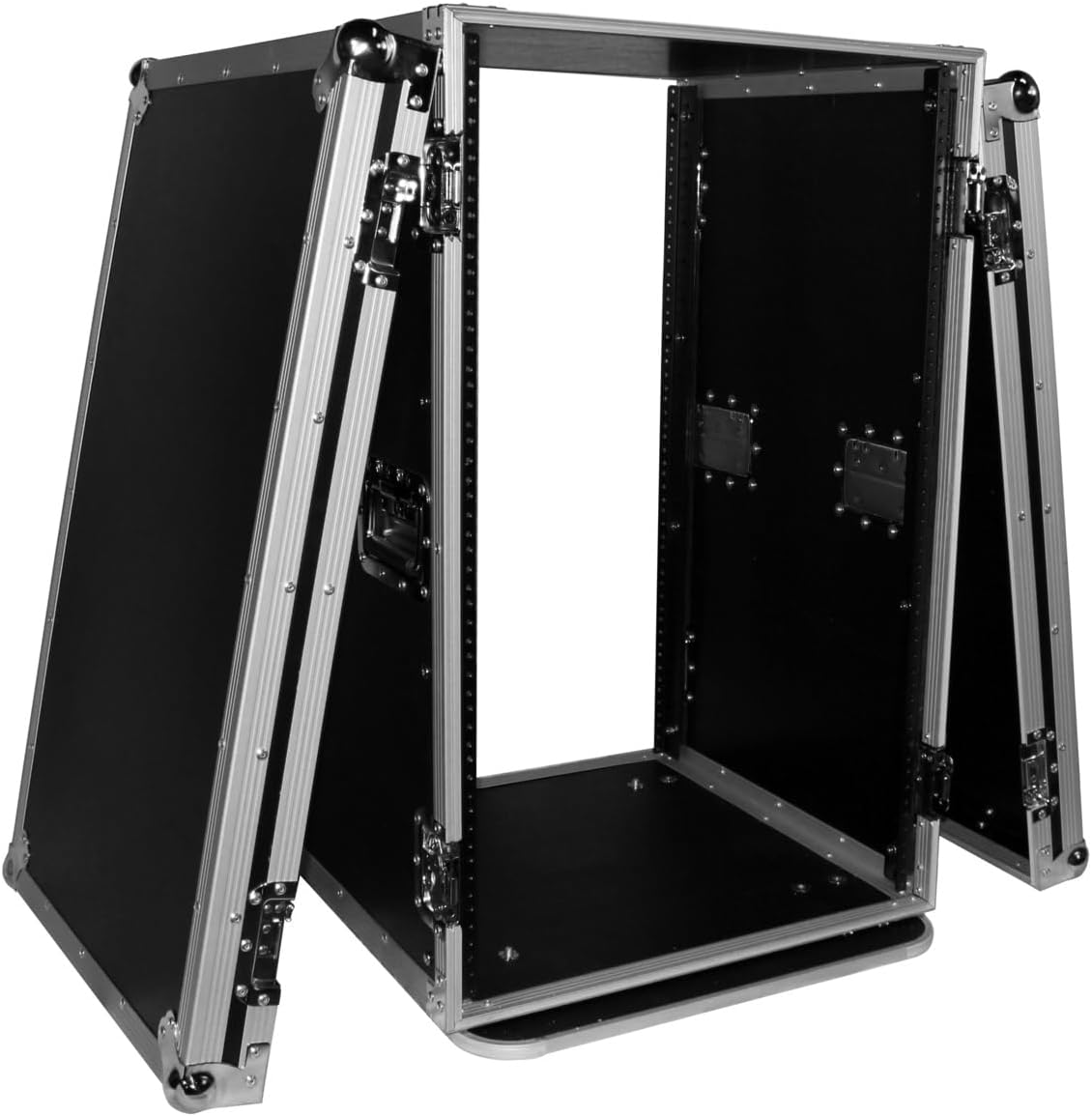 ProX T-18RSS 18U Space Amp Rack Mount ATA Flight Case 19 Inch Depth W-Casters