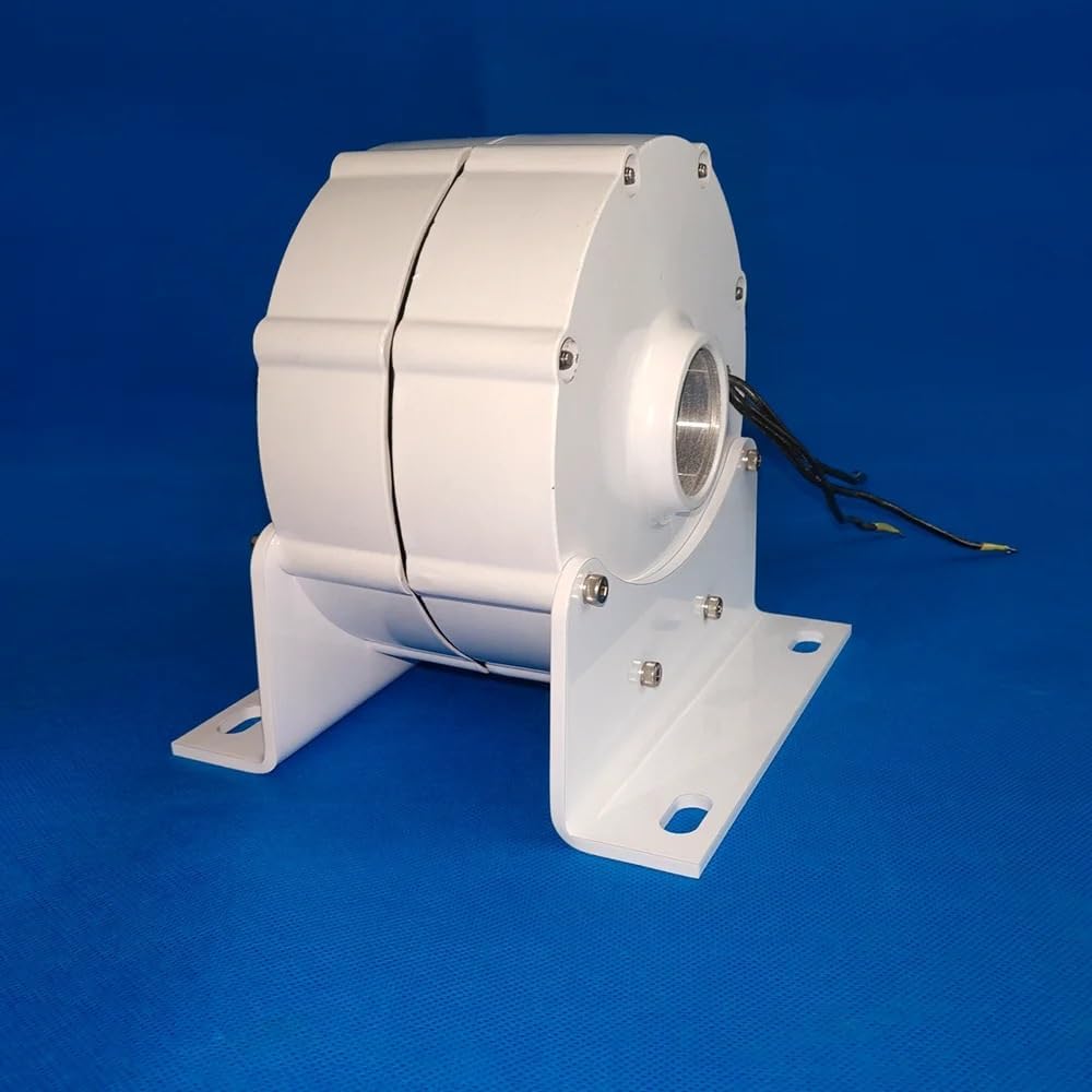 Wind Turbine, Low Speed ​​500W 600W 800W 12V 24V 48V Gearless Permanent Magnet Generator Alternator for Wind Turbine Water Turbine(Without Base,12V_600W)