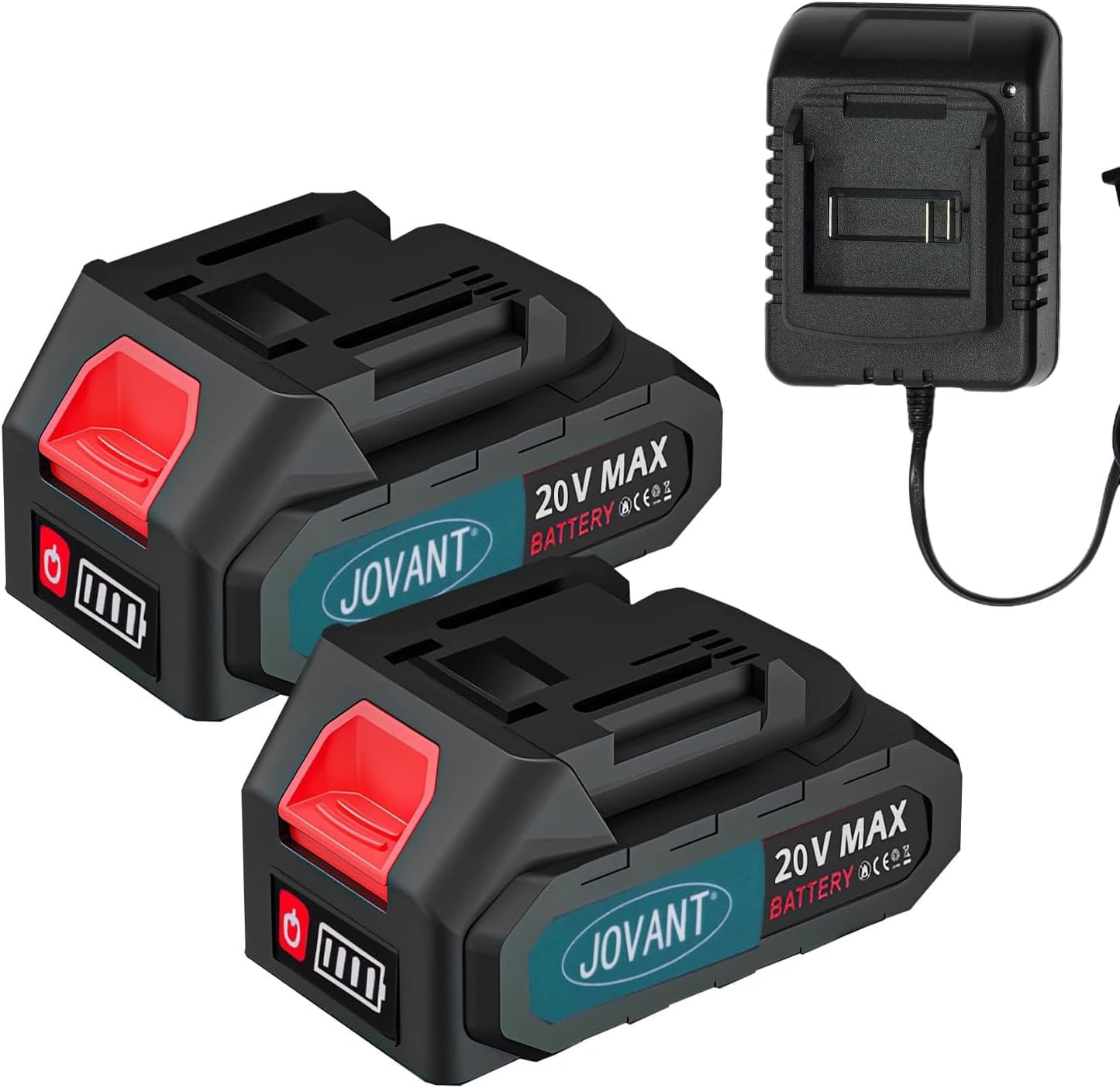 20V 4.0Ah Battery,4.0A Lithium Battery Cordless Tools Compatible with Electric Pruning Shear,Rechargeable Li-ion Batteries for Pruning Shears&Nail Gun with Charger