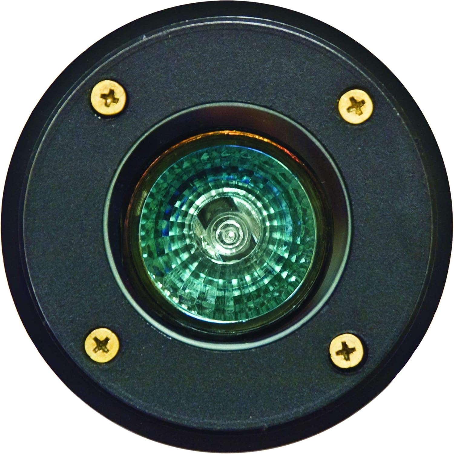 LV301-SLV-B Cast Aluminum In-Ground Well Light, Black