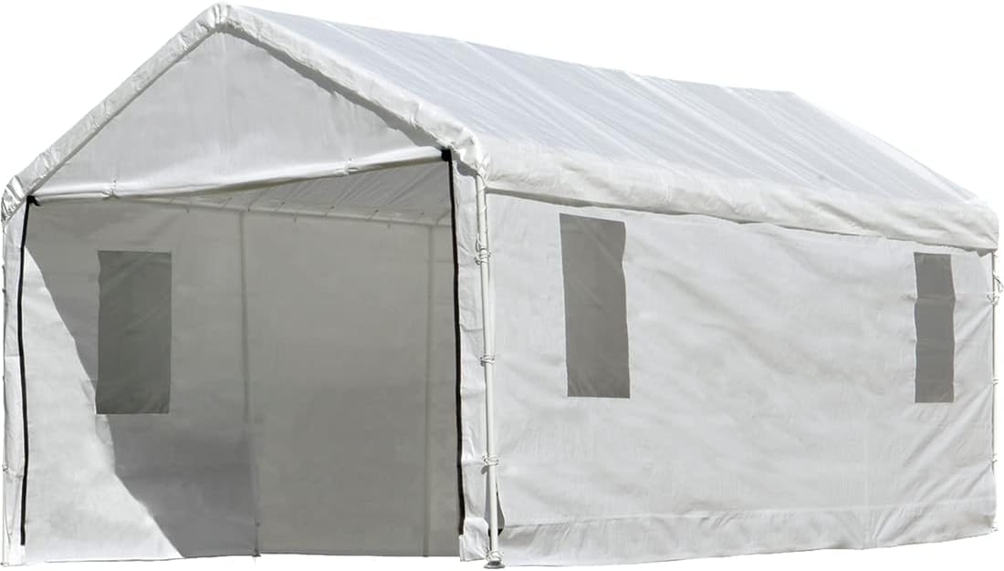 ShelterLogic Enclosure Kit with Windows for The Maxap Canopy 10 X 20 Ft. (Canopy and Frame Not Included)