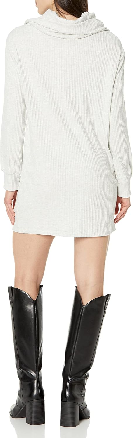 Velvet by Graham & Spencer Women's Winnie Cowl Neck Sweater Midi Dress