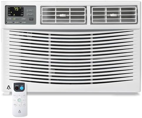 8,000 BTU Window Air Conditioner, Cools Up to 350 Sq.Ft. WIFI Window Ac Unit for Bedroom, Living Room, Apartment, 50db Quiet Operation, 3 Fan Speed Window Ac Conditioner With Remote, Energy Savings