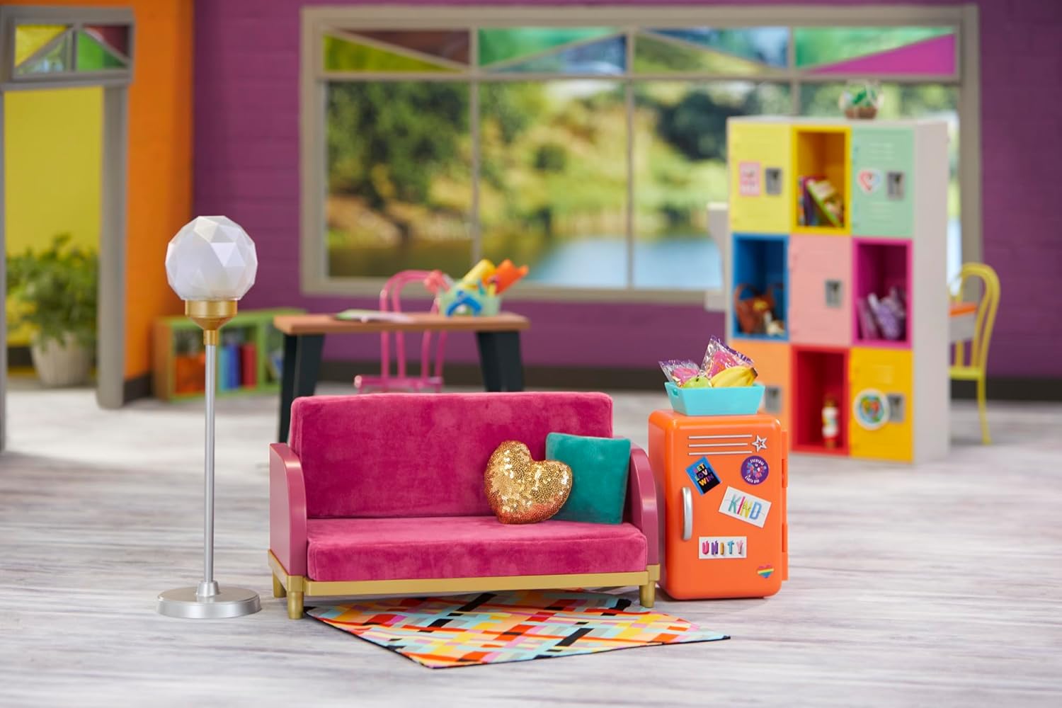 American Girl World by Us The Community Center Accessory Set