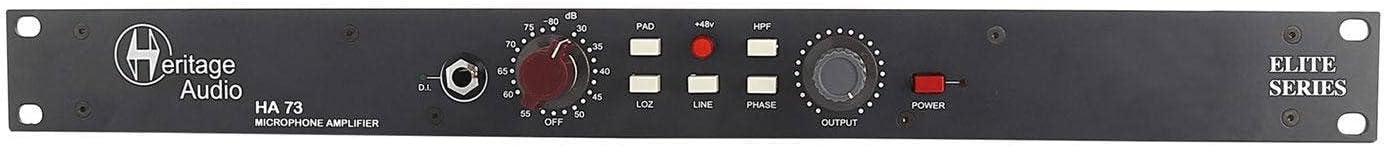 Heritage Audio HA73 ELITE - Single Channel Mic Preamp
