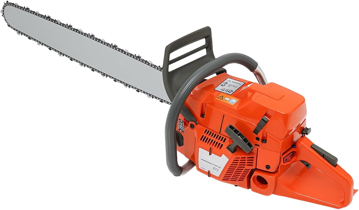 Gas Chain Saw Gas Power Handheld Chain Saw 71cc 28 Inch Chain Saw For Wood Trees Cutting Tree Trimming Garden Farm Ranch Home Use