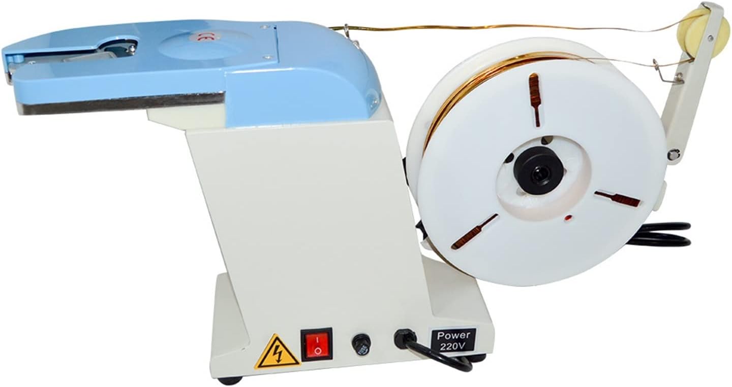 Automatic Bread Bag Twist Tie Machine Golden Wire Candy Bag Tying Machine Toast Bag Twisting Tie Machine Bag Twist Tie Dispenser with Efficiency