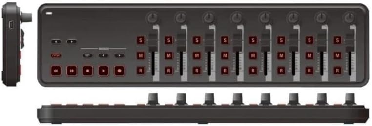 Slim USB MIDI Pad Controller with 16 Velocity-Sensitive Pads and Assignable Controls – Compact MIDI Keyboard & Drum Pad with USB Cable for Beat Making, Music Production (nanoPAD2-White)