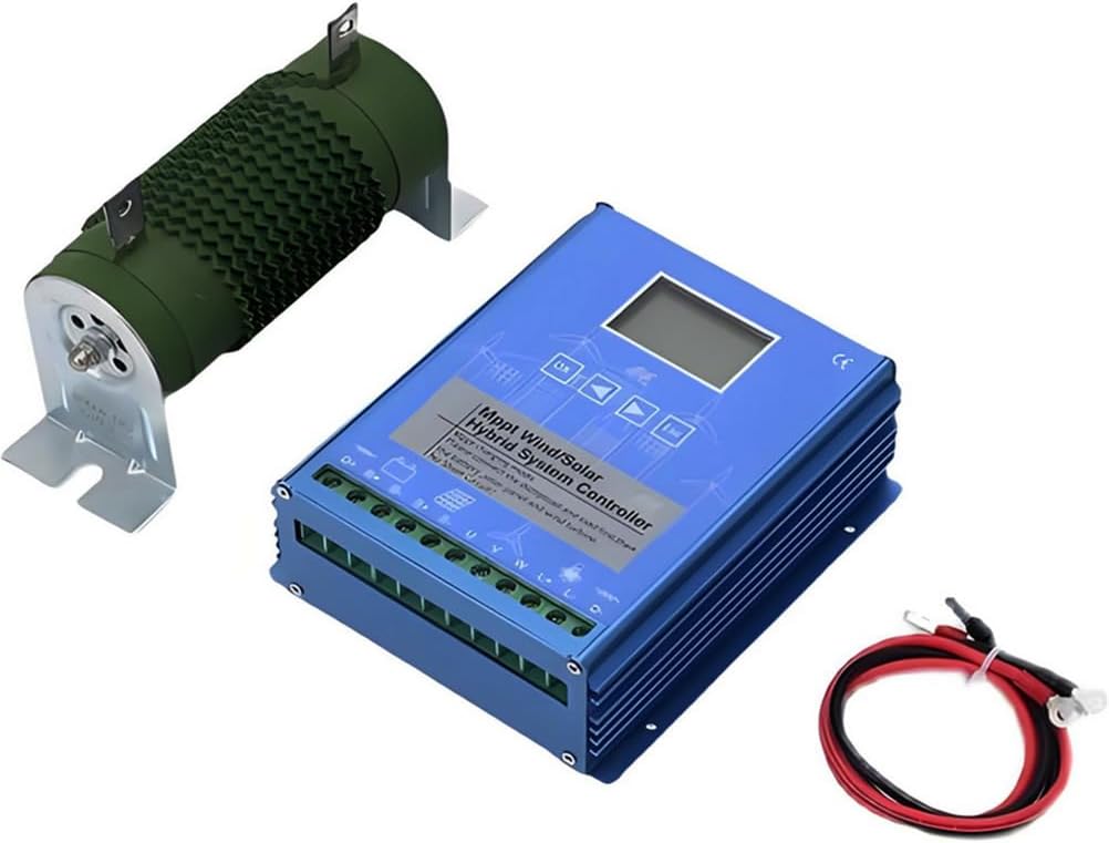 48V,HYZHANHONG 6000W-8000W Wind Solar Hybrid Charge Controller 12V 24V 48V MPPT Boost Charge Regulator with LCD Display and Dump Load,6000W-48V