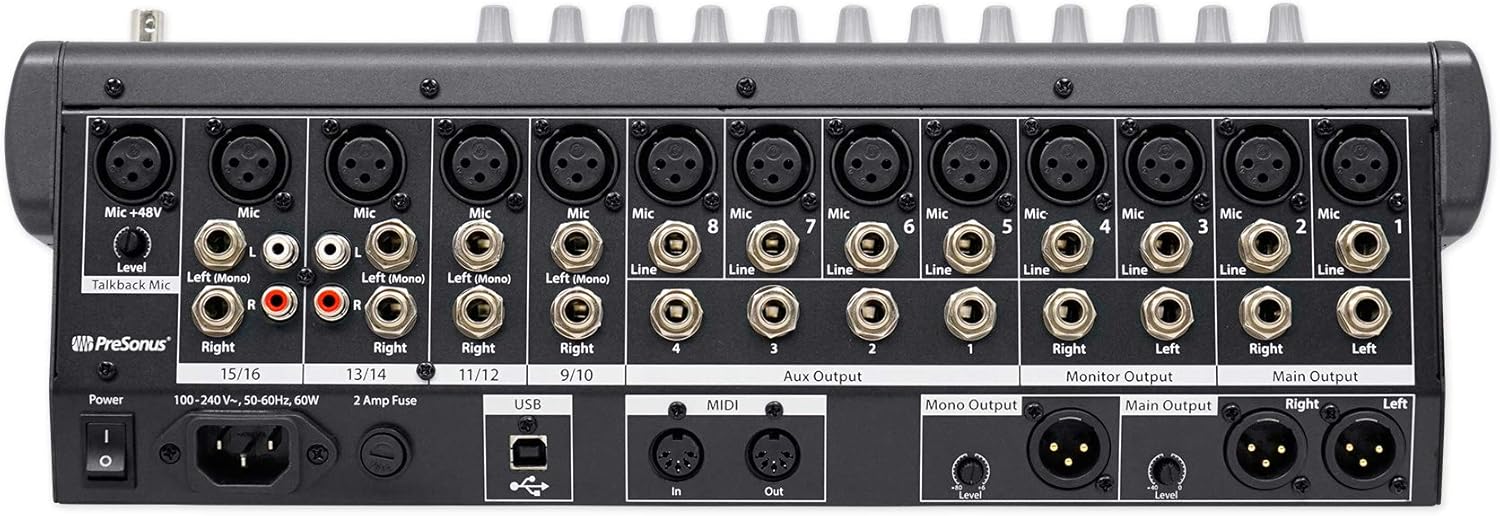 Presonus StudioLive 16.0.2 16-Channel Audio Mixer