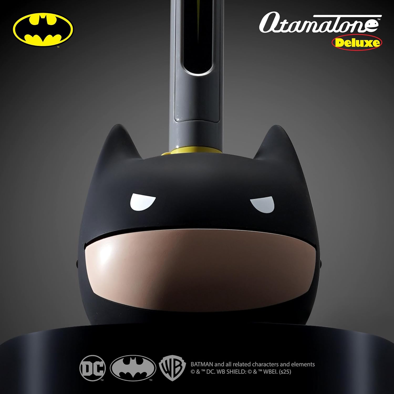 Otamatone Deluxe Batman Electronic Musical Instrument for Adults Portable Synthesizer Digital Electric Music from Japan by Maywa Denki Cool Stuff Gifts [English Instructions]