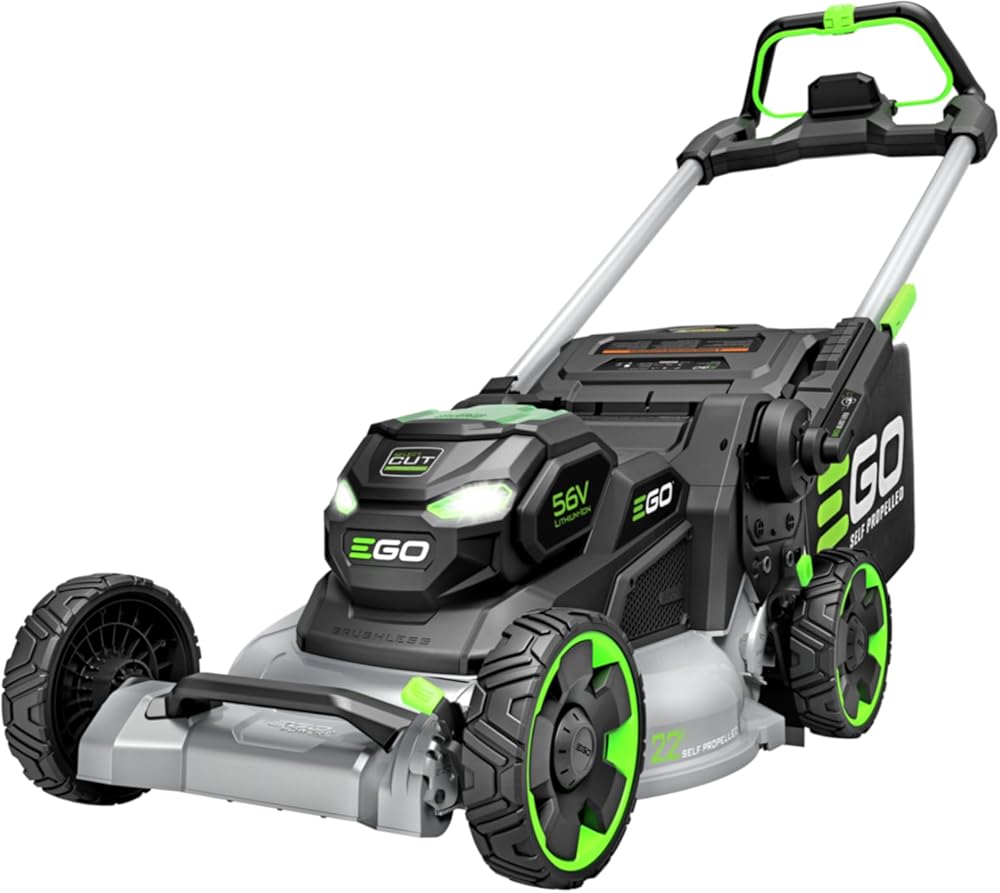 EGO Power+ Electric Lawn Mower, Self-Propelled Cordless with 22