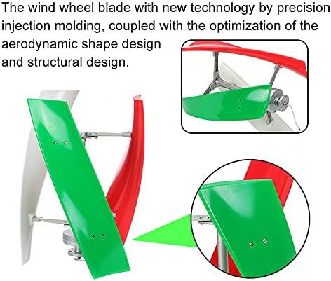 9000W Vertical AXIS Permanent Maglev Wind Turbine Generator with Hybrid MPPT Controller,48v
