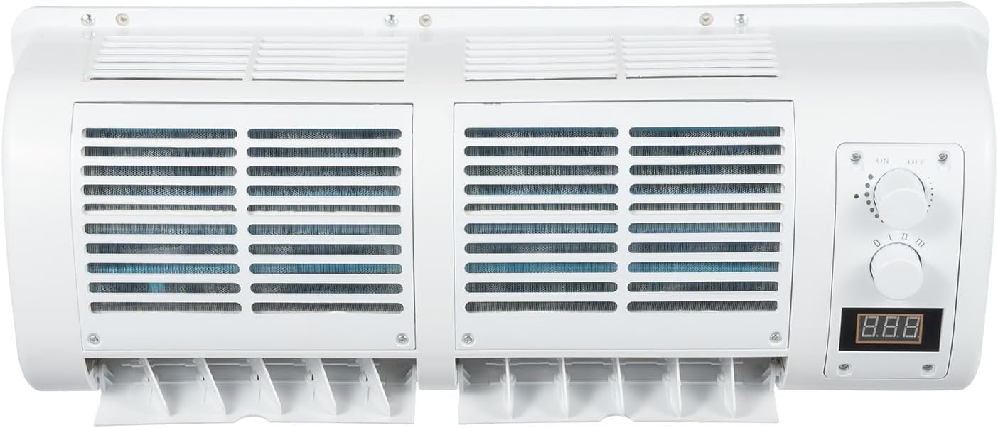 Portable Air Conditioners for Car, 12V Universal Car Air Conditioner Fan, Air Conditioning for Truck with LCD Screen for Car Caravan Truck Hanging Cooler(22525 BTU/H)